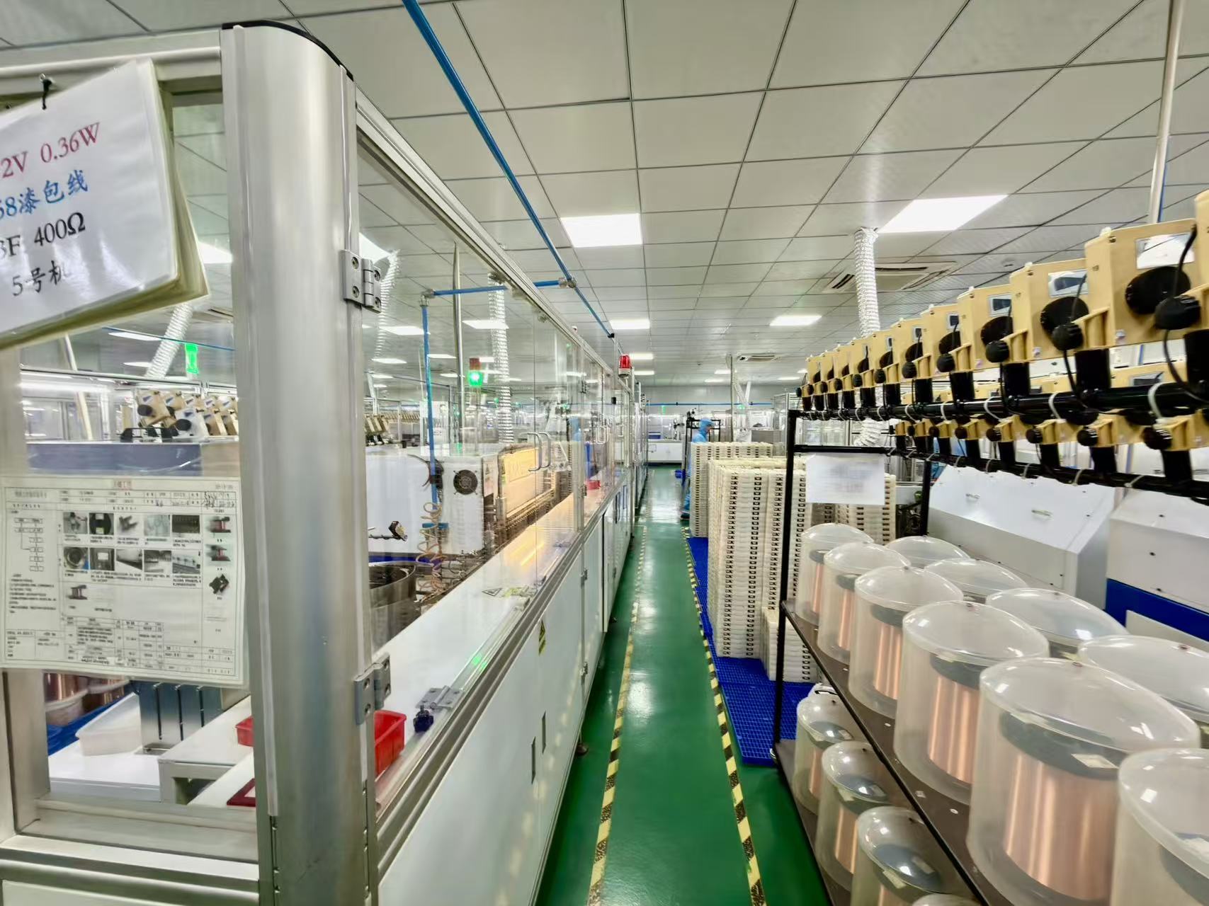 东莞塘厦大型继电器工厂，元则电器生产日常